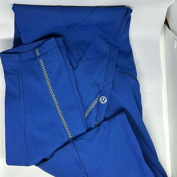 Lululemon Cadence Crusher Tight Leggings royal blue size 8 - Picture 4 of 7